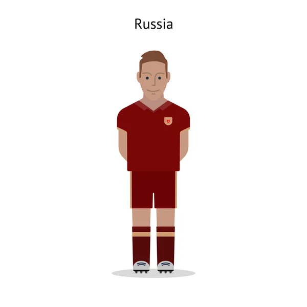 Voetbal kit. Rusland — Stockvector