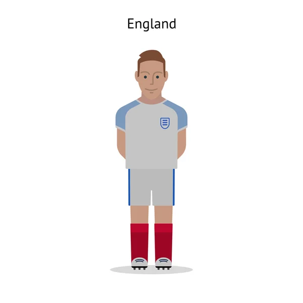 Kit de futebol. Inglaterra — Vetor de Stock