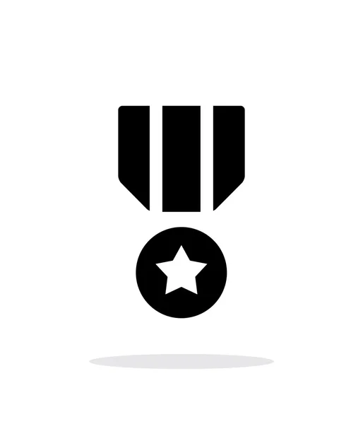 Militaire medaille seample pictogram. — Stockvector