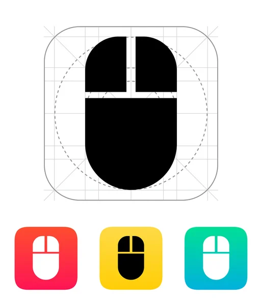 Мышиная икона. — стоковый вектор