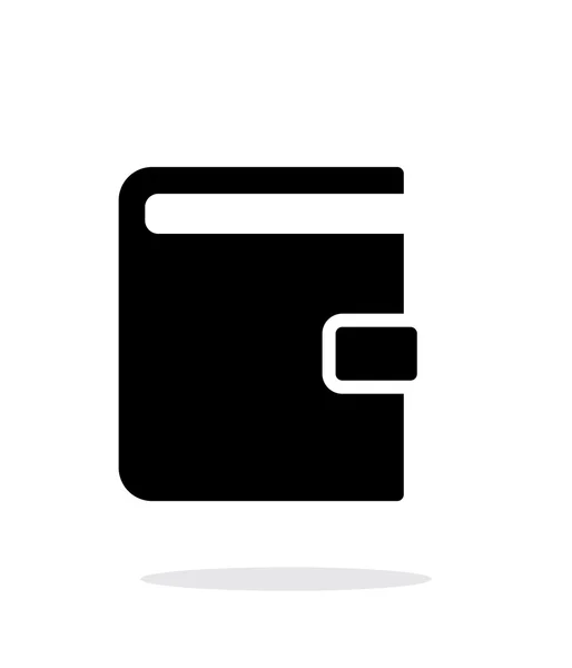 Libro con bloqueo icono simple sobre fondo blanco . — Vector de stock