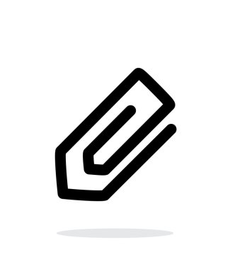 Ataç simgesi beyaz arka plan üzerinde.