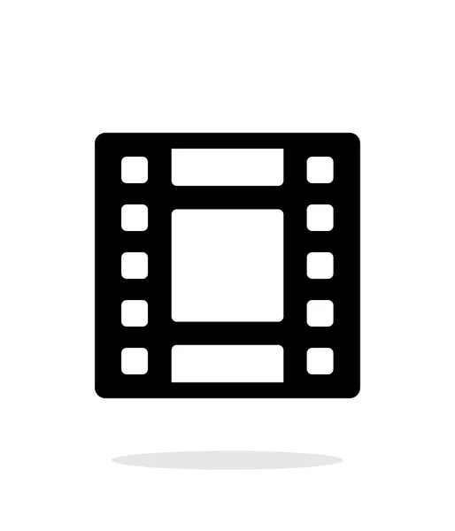 Video-Symbol auf weißem Hintergrund. — Stockvektor