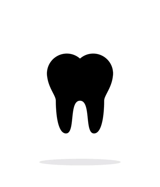 Tooth medical icon on white background. — Stock Vector