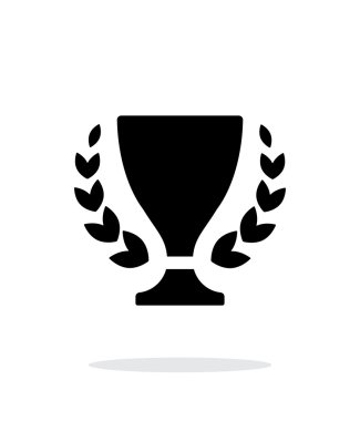 Beyaz arka plan üzerinde kupa ve Ödülleri simgesi.