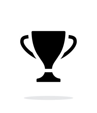 Beyaz arkaplanda ödül simgesi.