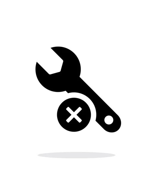 Repair Failed icon on white background. — Stock Vector