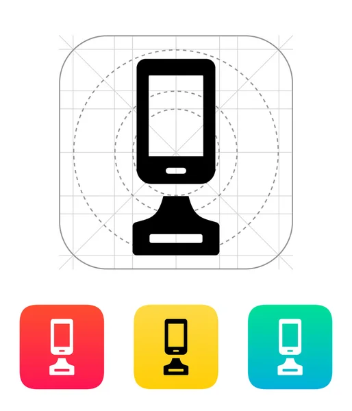 Meilleure icône de téléphone sur fond blanc . — Image vectorielle