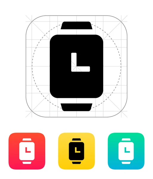 Time on smart watches icon. — Stock Vector