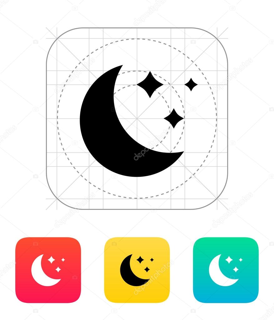 Moon icon.