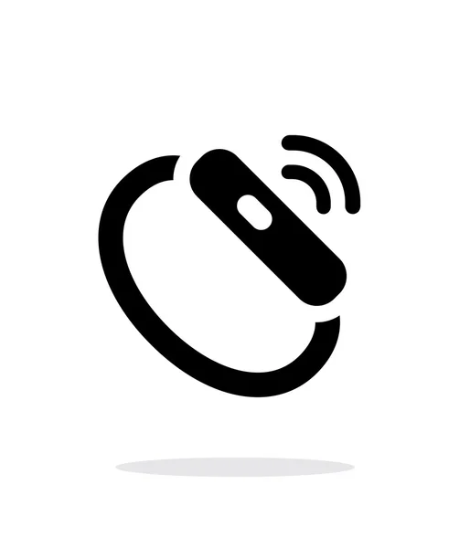 Smart watch signal simple icon on white background. — Stock Vector