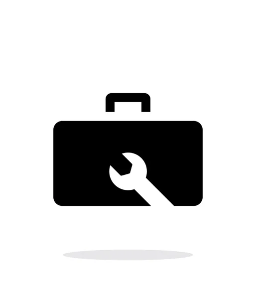 Drone riparazione kit box semplice icona su sfondo bianco . — Vettoriale Stock