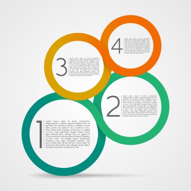 infografic tasarım şablonu