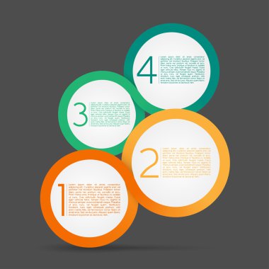 infografic tasarım şablonu