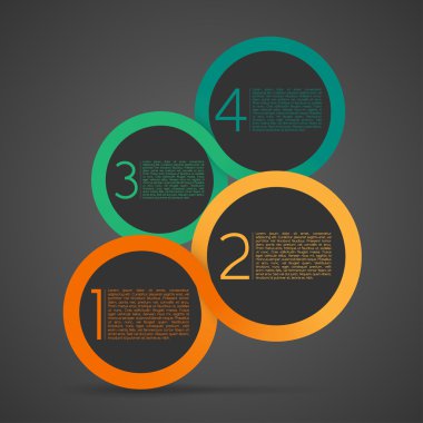 infografic tasarım şablonu