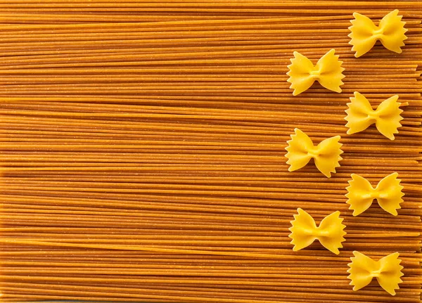 Lebensmittel Hintergrund Aus Der Textur Der Pasta Nahaufnahme — Stockfoto