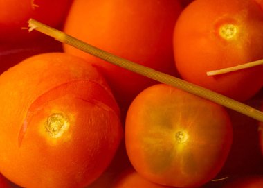 Salamura domatesin yemek arkaplanı