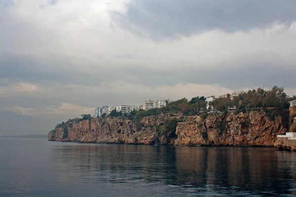 Blick auf Antalya Türkei Küste — Stockfoto