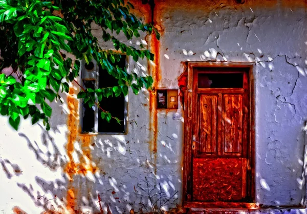 Τουρκικά χωριάτικο σπίτι — Φωτογραφία Αρχείου