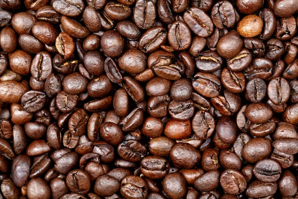 Coffee beans texture background — Stock Photo, Image