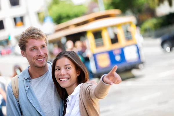 San Francisco město cestování pár turistů Stock Snímky