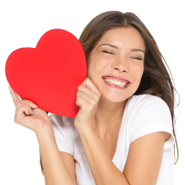 Liefde en Valentijnsdag vrouw — Stockfoto