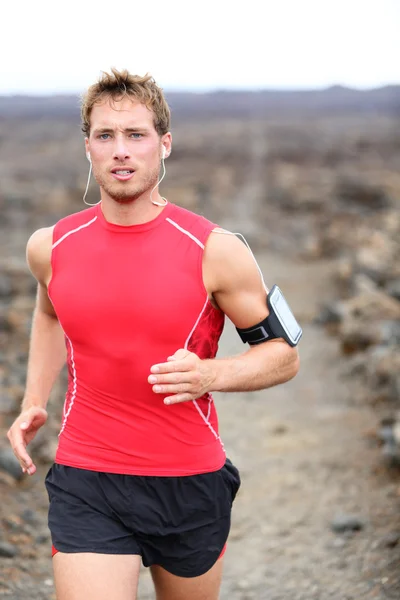 Runner exercising outdoors — Stock Photo, Image
