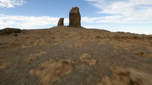 Roque nublo, Гран-Канария — стоковое видео