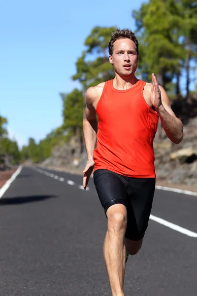 Man sprinten snel tempo — Stockfoto