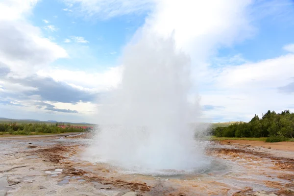 Gejzer Strokkur — Zdjęcie stockowe