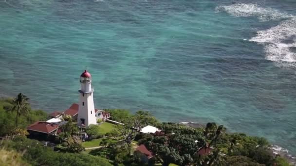 Cabeça de diamante farol — Vídeo de Stock