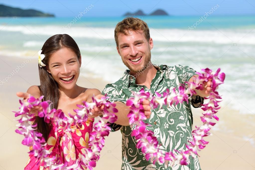 Aloha shop flower necklace