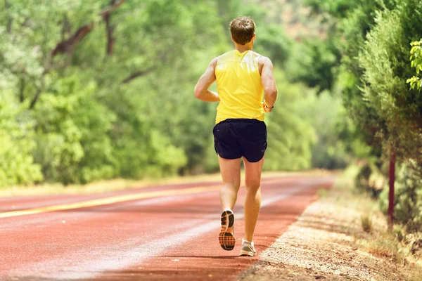 Running man working out — Stock Photo, Image