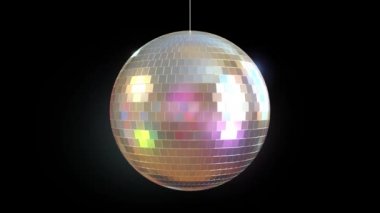 Alfa katmanlı Disko topu animasyonu