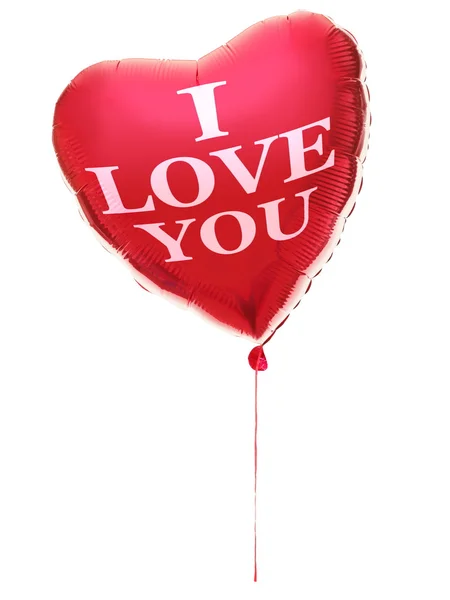 Balon cardiac pentru Ziua Îndrăgostiților — Fotografie, imagine de stoc