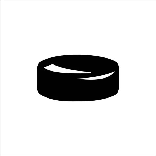 Eishockey Ikone Einfache Illustration Des Washer Hockey Vektor Symbols Für — Stockvektor