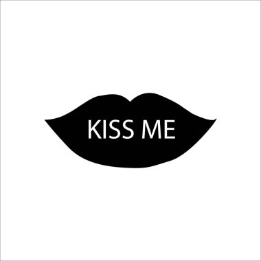 Beyaz arkaplanda Sevgililer Günü vektör simgesi