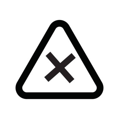 Yol tabelası siyah. Yol trafik kuralları vektör simgeleri