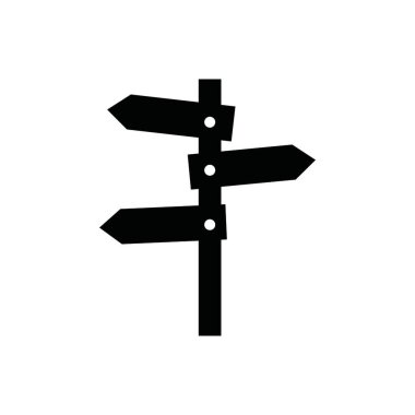 Arka planda izole edilmiş yol işaretinin yaratıcı vektör çizimi. Metin için şablon. Trafik tıkanması