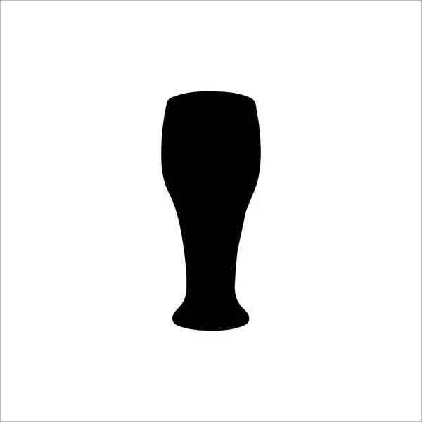 ビールグラスベクトルアイコンEps — ストックベクタ