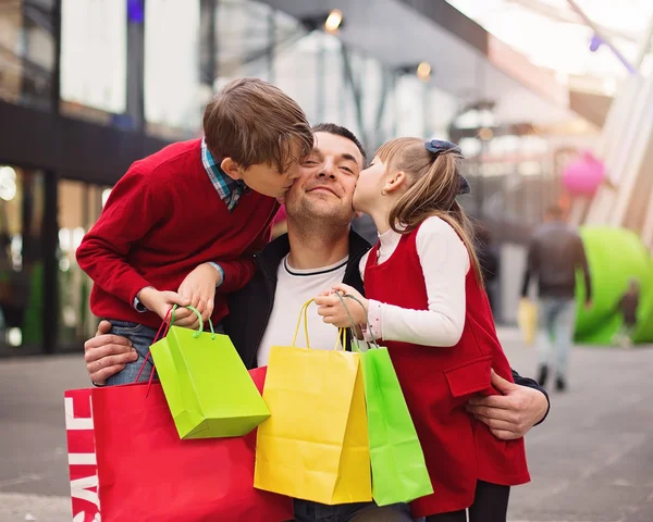 쇼핑, 가족 개념 — 스톡 사진