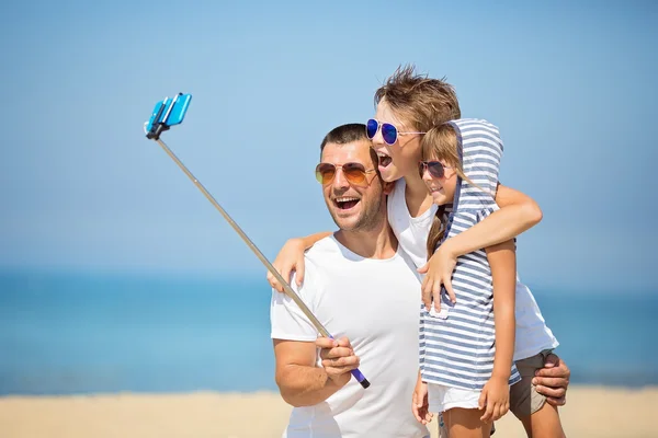 Konzept der freundlichen Familie. — Stockfoto