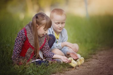 tatlı çocuk portre