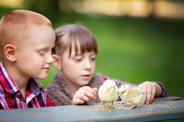 Closeup kids portrait — Stock Photo, Image