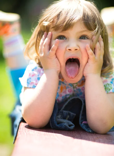 Closeup zomer portret — Stockfoto