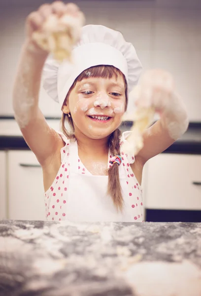 Kochen macht Spaß — Stockfoto