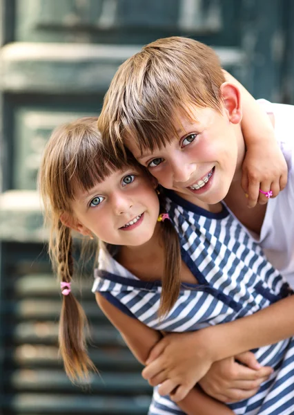 Primo piano bambini ritratto — Foto Stock