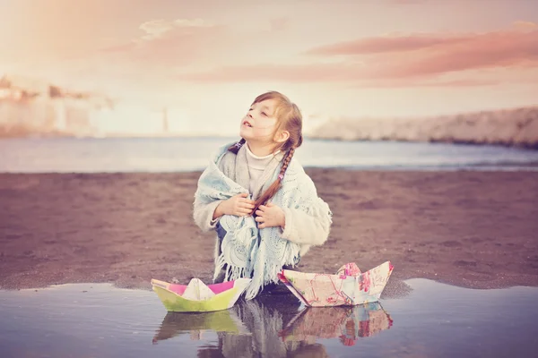 Closeup kinderen portret — Stockfoto