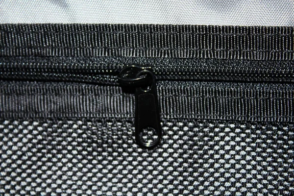 Black zipper — Stock Photo, Image