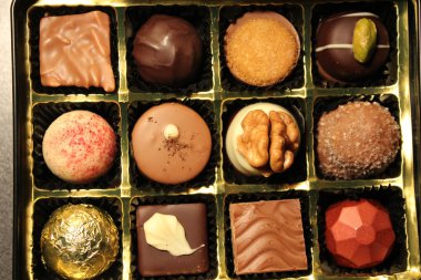 çikolata koleksiyonu